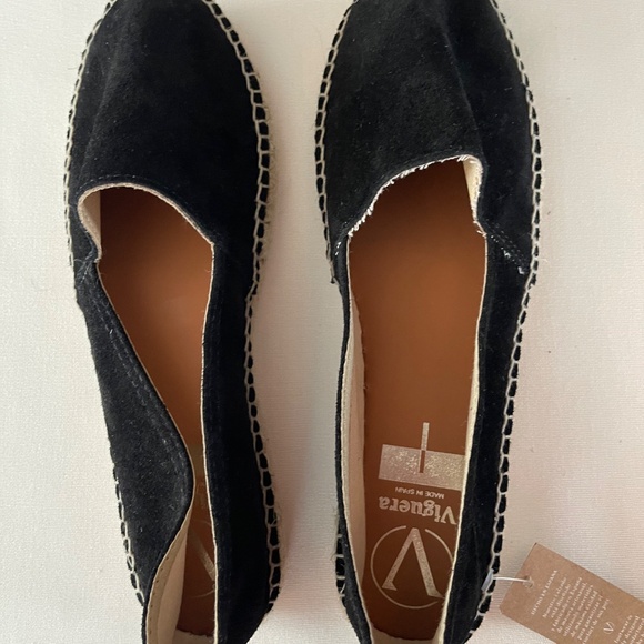 Viguera - Authentic Black Spanish Espadrilles - Size 40. NEW With Tags. - Picture 9 of 9
